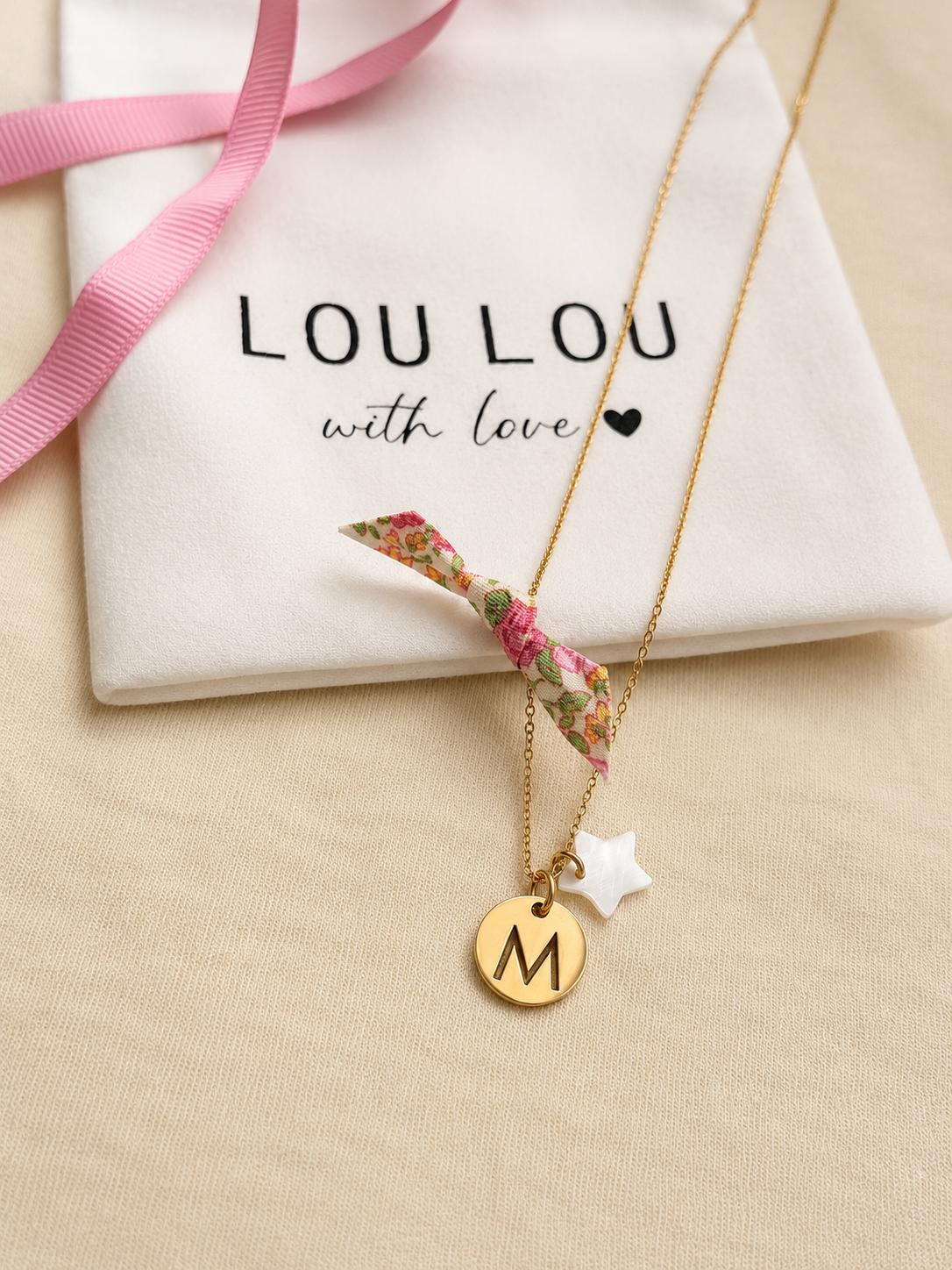 Collar Inicial y Estrella – LouLou