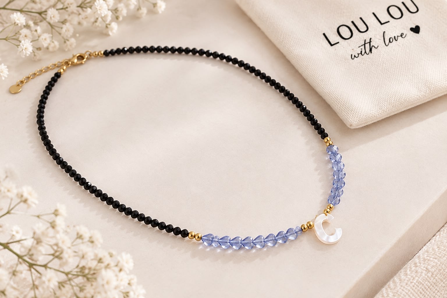 Collar Inicial Nácar – LouLou