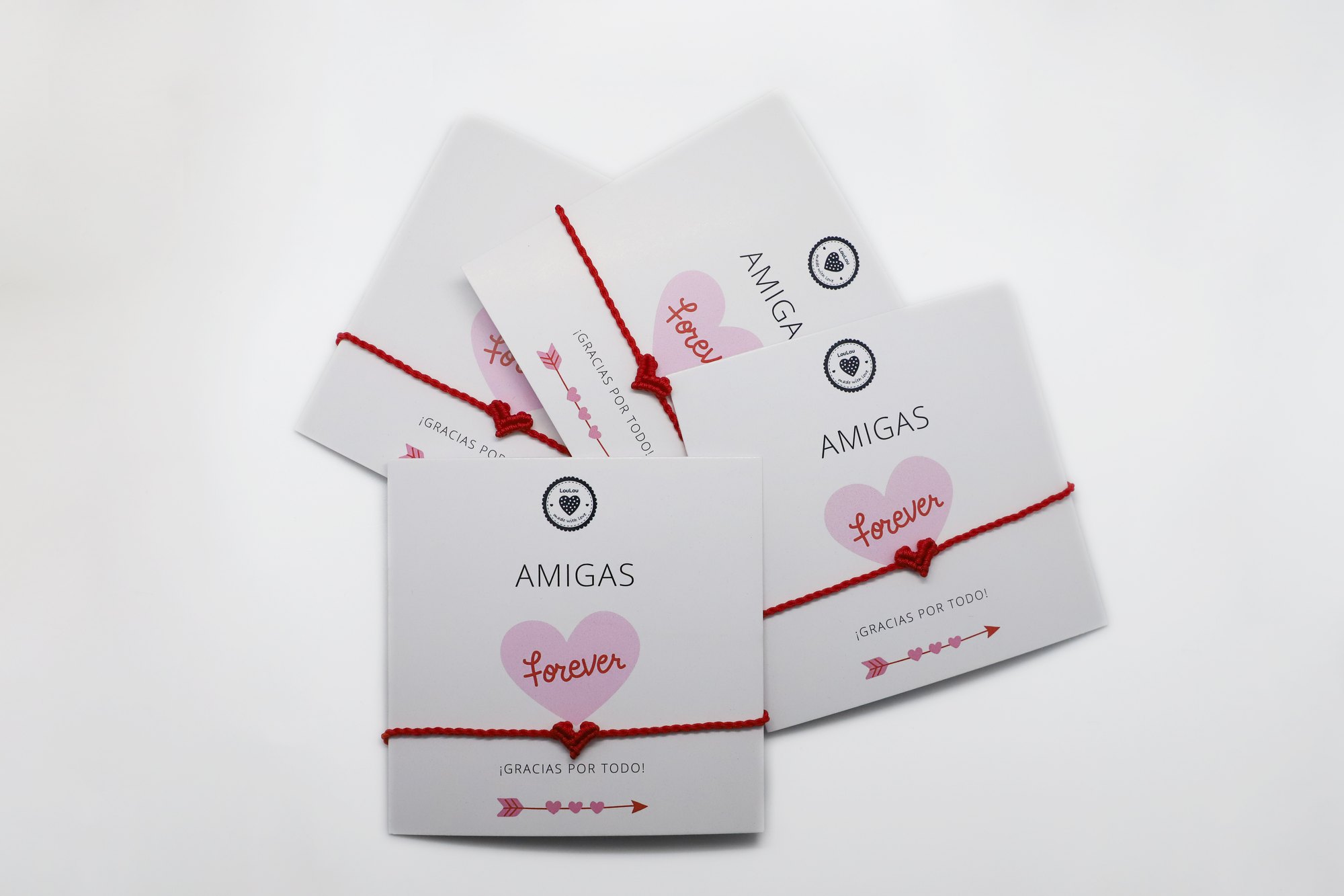 Pulsera Amigas Forever · Corazón – LouLou