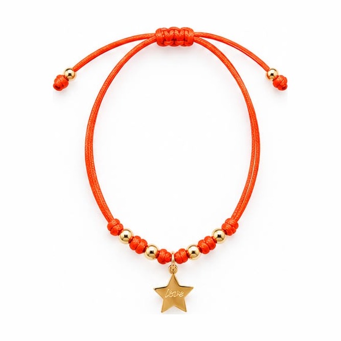 Pulsera Estrella Love coral – LouLou