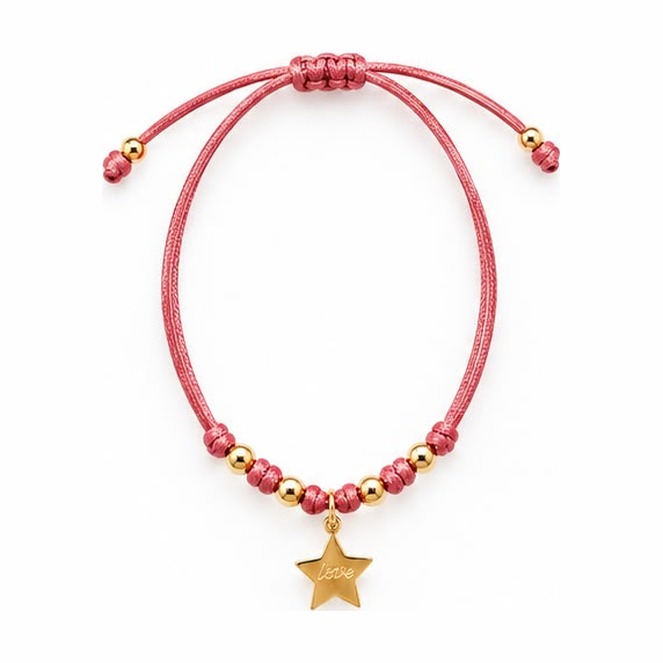 Pulsera Estrella Love rosa – LouLou