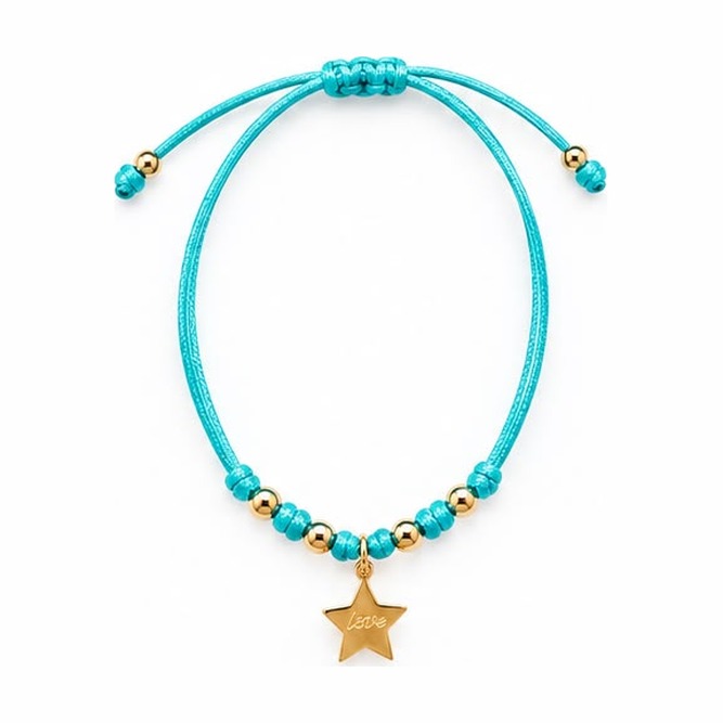 Pulsera Estrella Love turquesa – LouLou