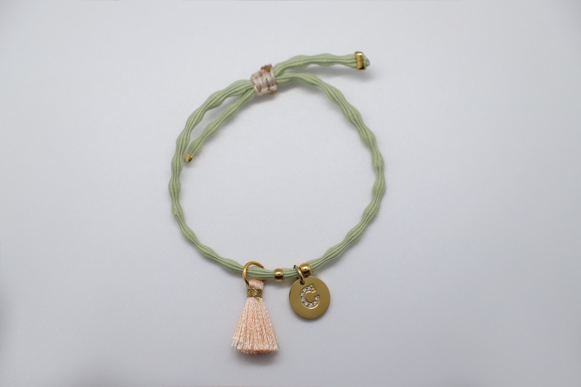 Pulsera Inicial y Borla – LouLou