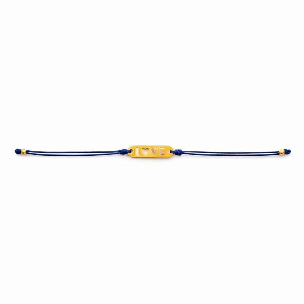 Pulsera LOVE Azul marino – LouLou