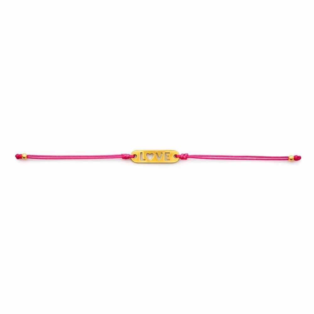 Pulsera LOVE Fucsia – LouLou