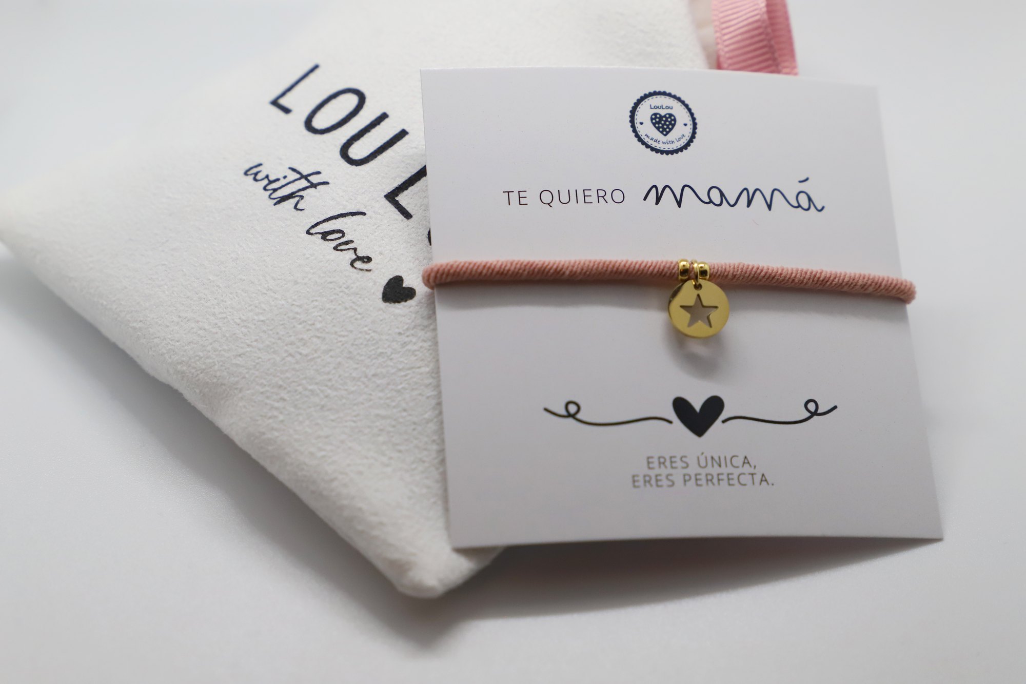 Pulsera Te quiero mamá · Estrella – LouLou