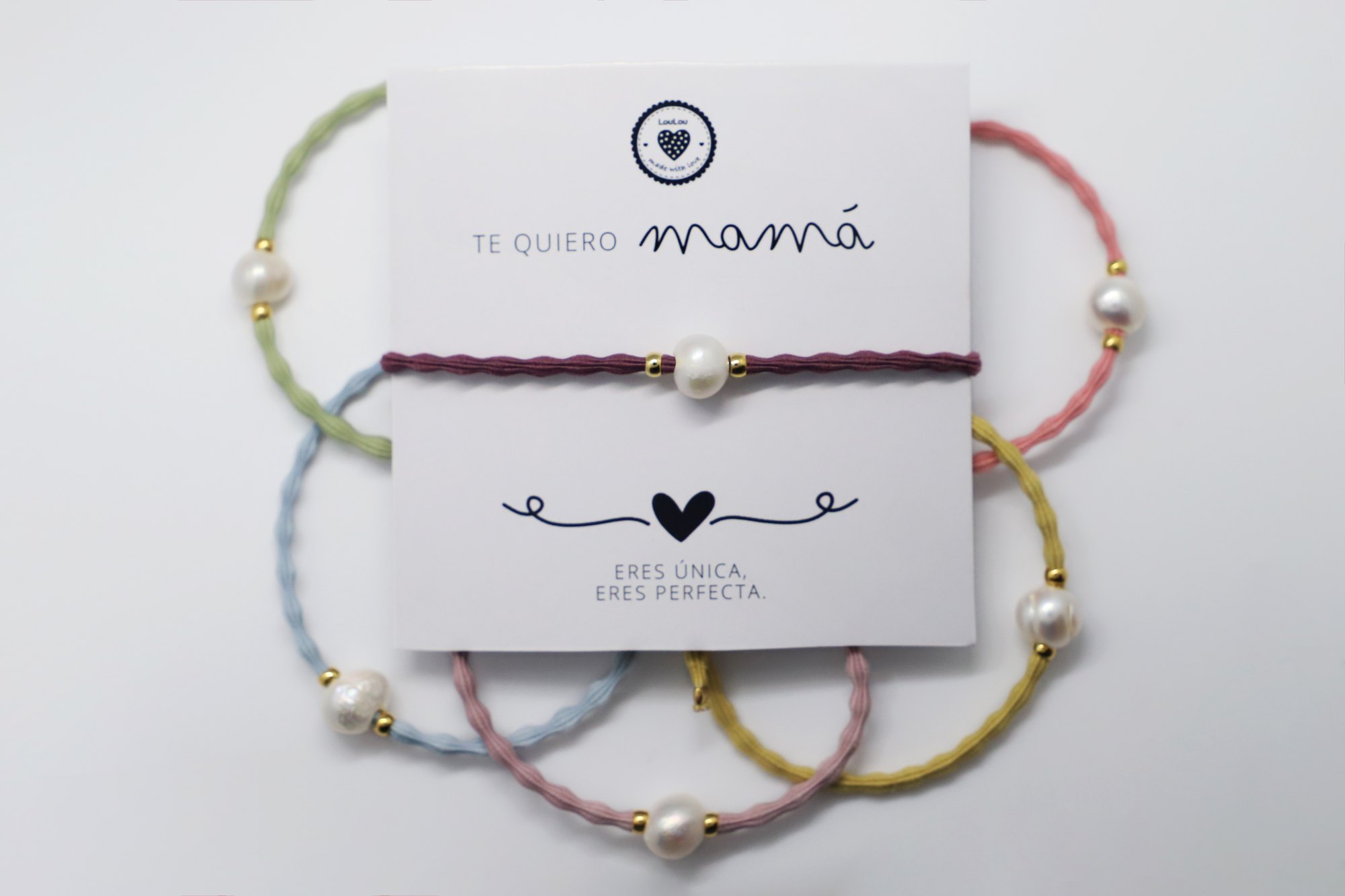 Pulsera Te quiero mamá – LouLou